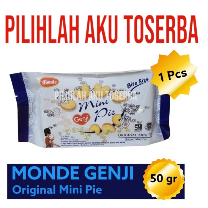 

Monde GENJI MINI PIE ORIGINAL - ( HARGA 1 Pcs )