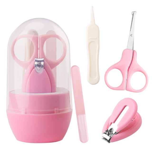 ENZ ® Gunting Kuku Set Potong Kuku Penjepit Kuku Manicure Karakter Kartun Hewan 1164