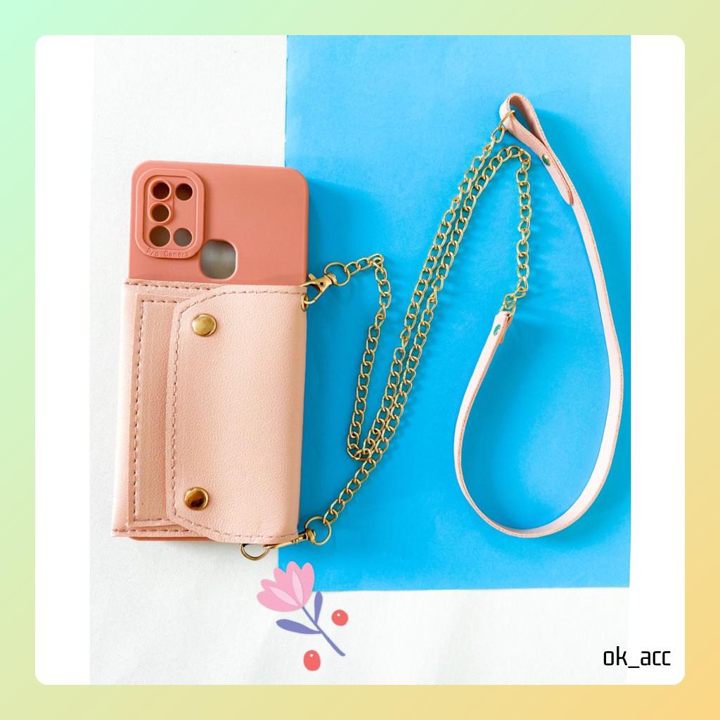 Case Tas Sling FH61 MK for Xiaomi Redmi A1 A1+ 4A 4 4X 5 5A 5+ 6 6A 7 7A 8 8A 9 Prime 9A 9i 9C 9T 10 10C 10S 10T 11 11S 11T 12 12T Lite S2 Redmi Note 5A Pro Ultra Poco C40 F3 F4 K40 M3 M4 M5 X3 GT NFC 5G