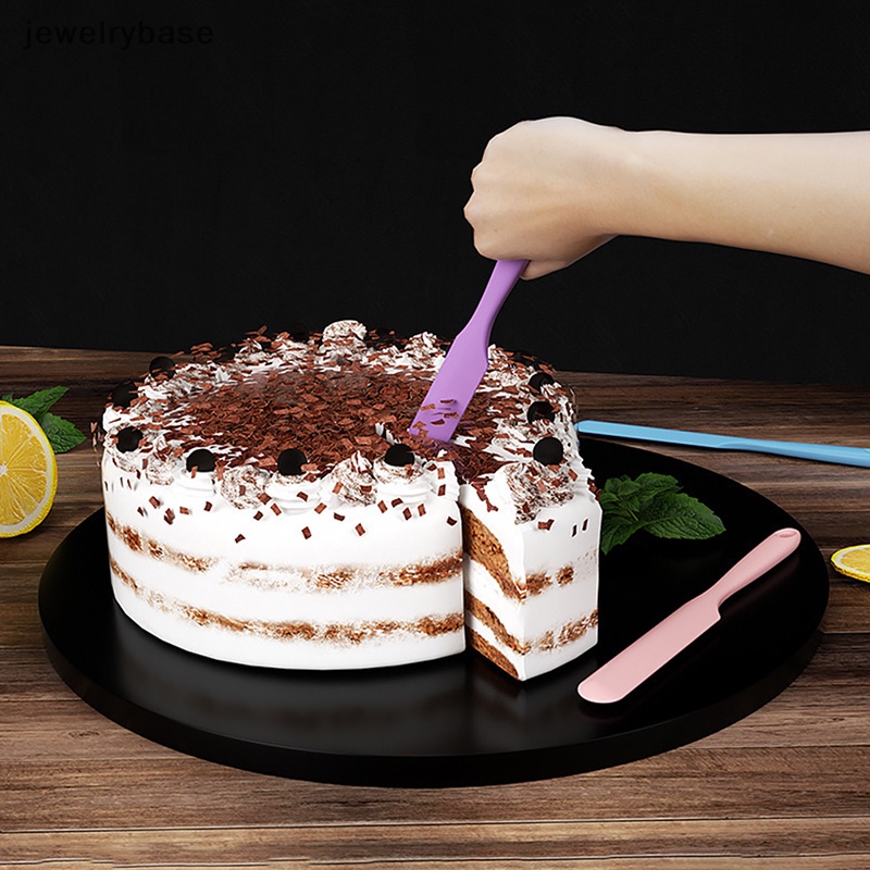 [jewelrybase] Reusable Silicone Tahan Panas Kue Krim Mentega Spatula Lilin Aplikator Butik