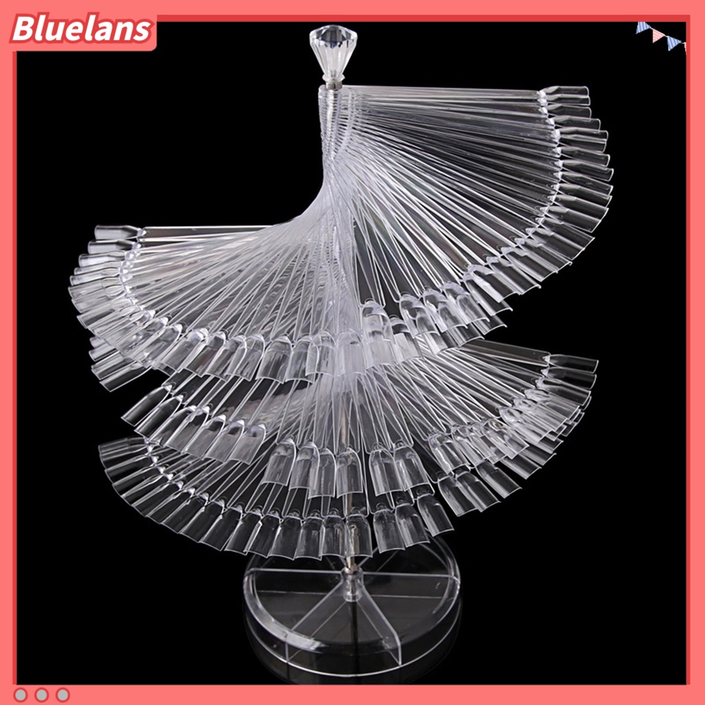 [BLM] Gel Polish Display Stand Rotatable Detachable Smooth Edge Reusable Display Kuteks Plastik Gel Manicure Holder Rak Kuku Seni Berdiri Untuk Salon Kuku