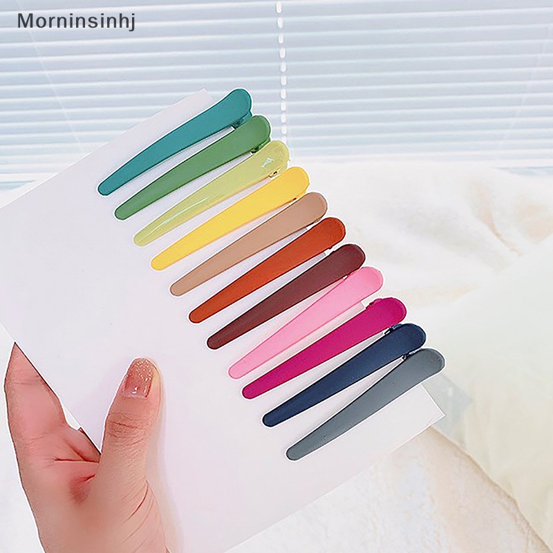 Mornin 10Pcs /Set Permen Warna Duckbill Klip Profesional Hairdressing Jepit Rambut Plastik DIY Perawatan Rambut Hair Clamp Styling Tools id