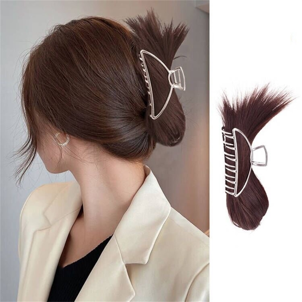 Sanggul Berantakan Dengan Hiu Ini Hair Clip Bun Wig Untuk Wanita Rambut Ponytails Extension Aksesoris Rambut Dengan Mudah Menambah Volume Pada Rambut Anda Dengan Ini