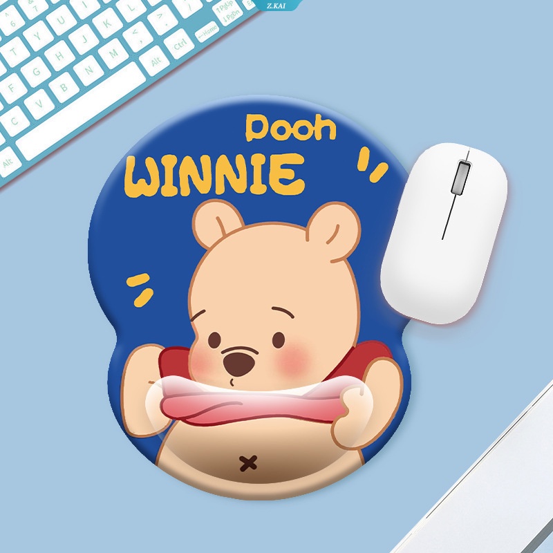 Kartun Karakter Animasi Lucu Perut Besar Tennie Weenie Silikon Pelindung Tangan Anak Perempuan Komputer Universal 3D Pelindung Pergelangan Tangan Mouse Pad Shake Shine Hot [ZK]