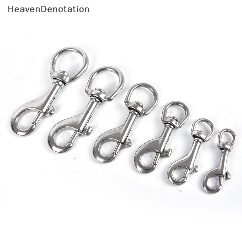 [HeavenDenotation] Stainless Steel Baut Snap Hook Clip Diving Singel Hook BCD Aksesoris Tools HDV