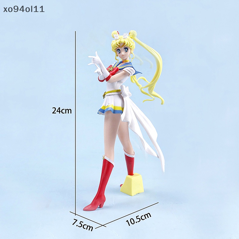 Xo Sailor Moon Anime Figure Tsukino Usagi Princess Serenity Peripheral Action Mainan OL