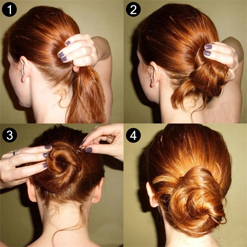 Sederhana Dasar Logam Spiral Bobby Pin Wanita Gadis Sanggul Tetap Memutar Jepit Rambut Klip Pengantin Jepit Rambut DIY Aksesoris Styling Rambut
