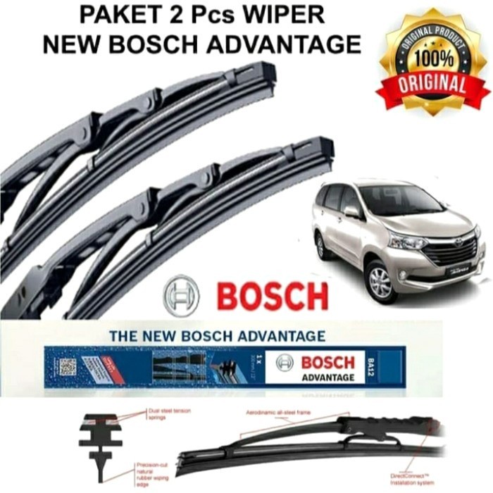 Wifer Bosch Original Grand New Avanza Xenia Wiper Karet Mobil Avansa