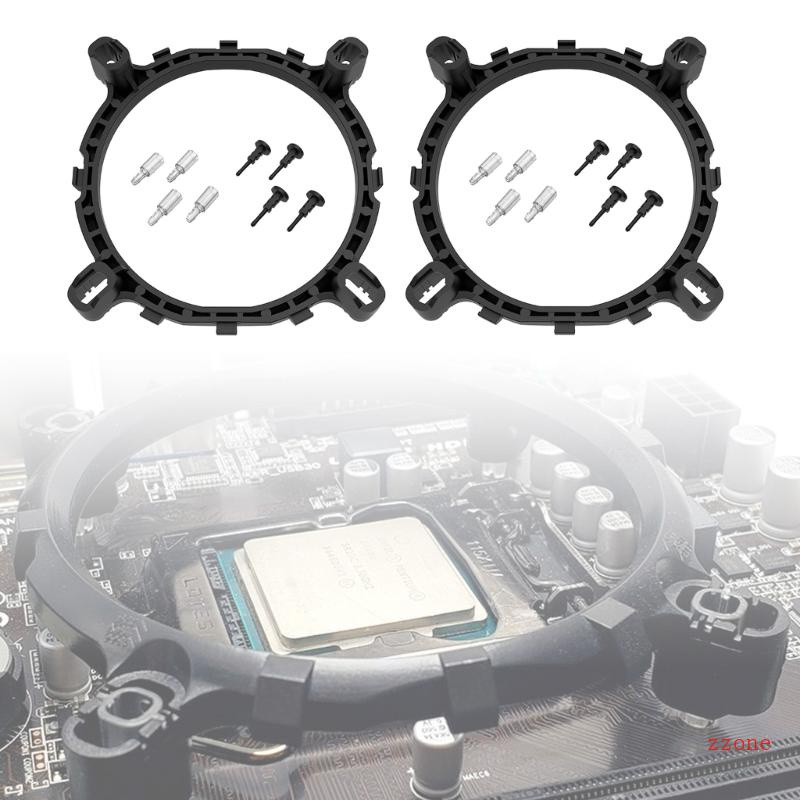 Zzz CPU Cooler Fan Bracket Heatsink Holder Base Backplane Kit Untuk LGA1150 1156 1155