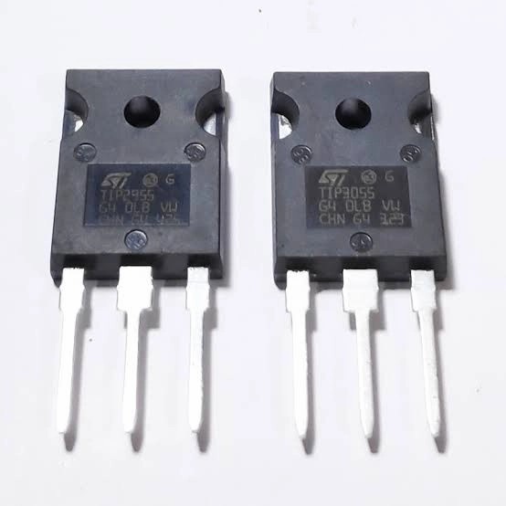 TIP2955 TIP3055 Sepasang Transistor Final Power ST TIP 2955 3055