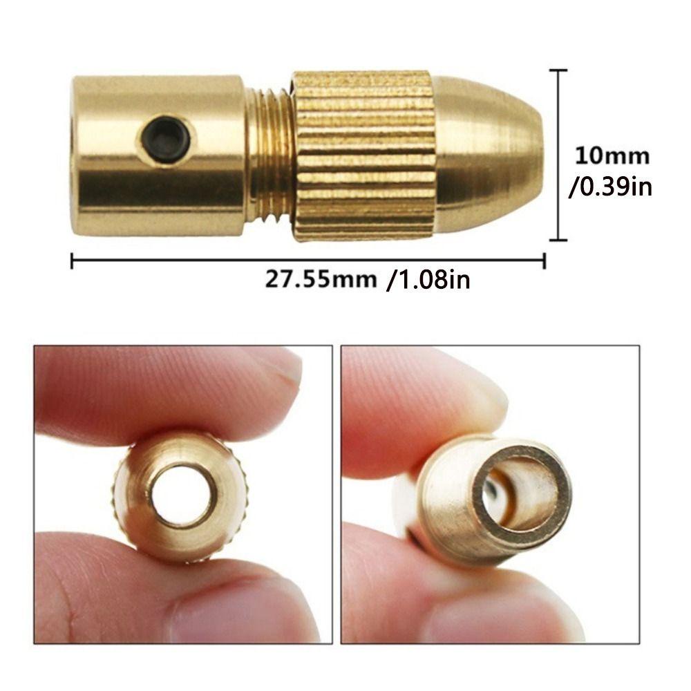 Lanfy Bor Chucks 7pcs /set Tiga Cabang Mini Gerinda Elektrik Aksesoris Untuk Motor Elektrik Shaft Rotary Tool Drill Bit Tool