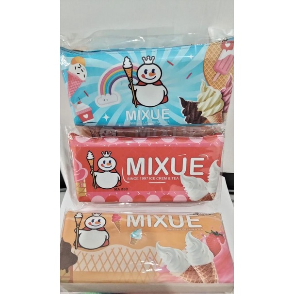 ❤ RATU ❤ Pouch Mixue Viral | Tempat Pensil Mixue | Pouch Viral