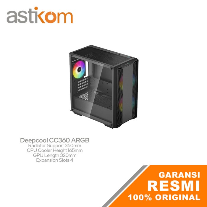 Casing PC Deepcool CC360 ARGB M-ATX