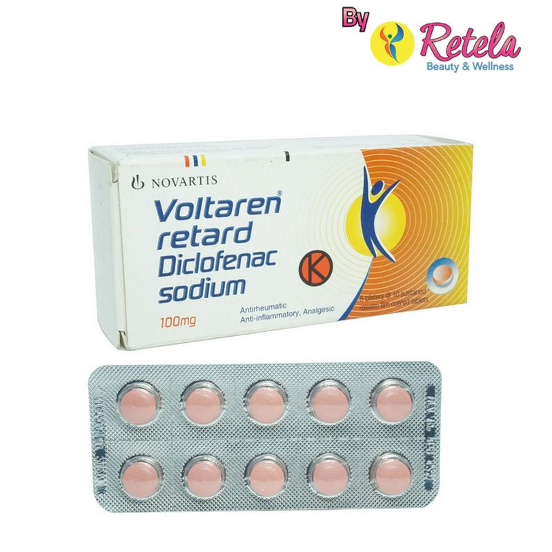 Voltaren Retard 100mg Tab 10`S