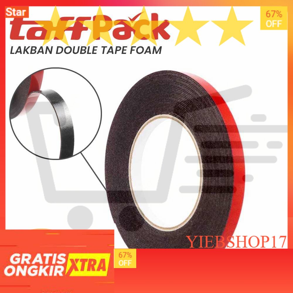 

TaffPACK Lakban Double Tape Foam 10m