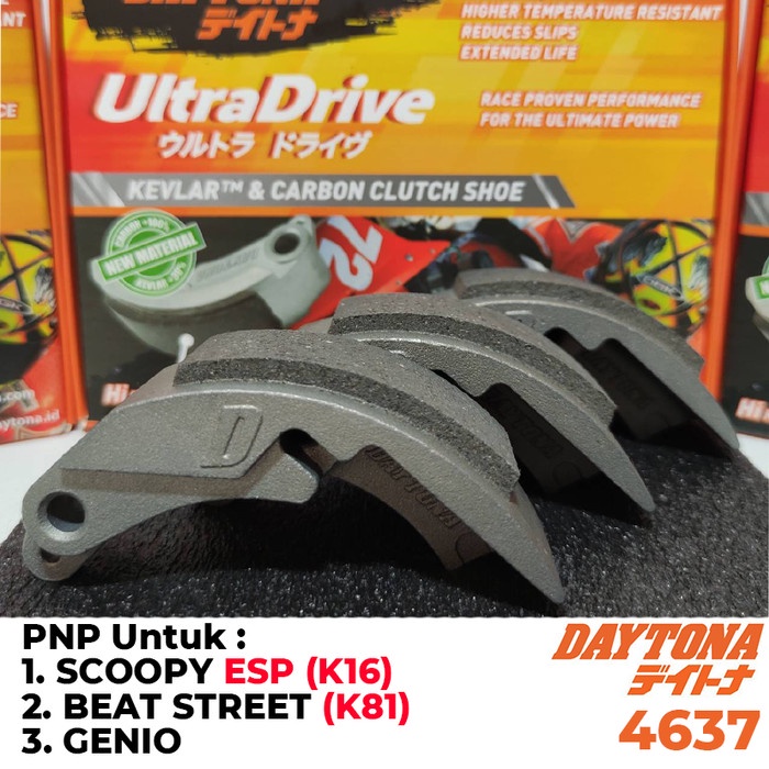 KAMPAS GANDA DAYTONA KEVLAR SCOOPY ESP K16 (2016 - 2019) Termurah