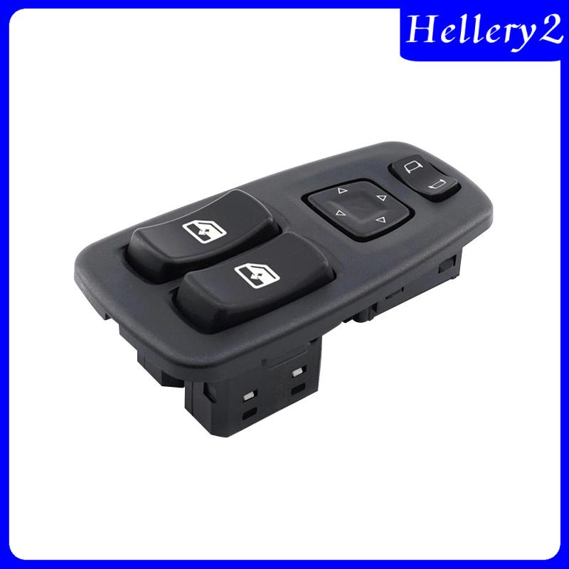[Hellery2] Saklar Power Window Listrik 1445793 Pemasangan Mudah Hitam Untuk