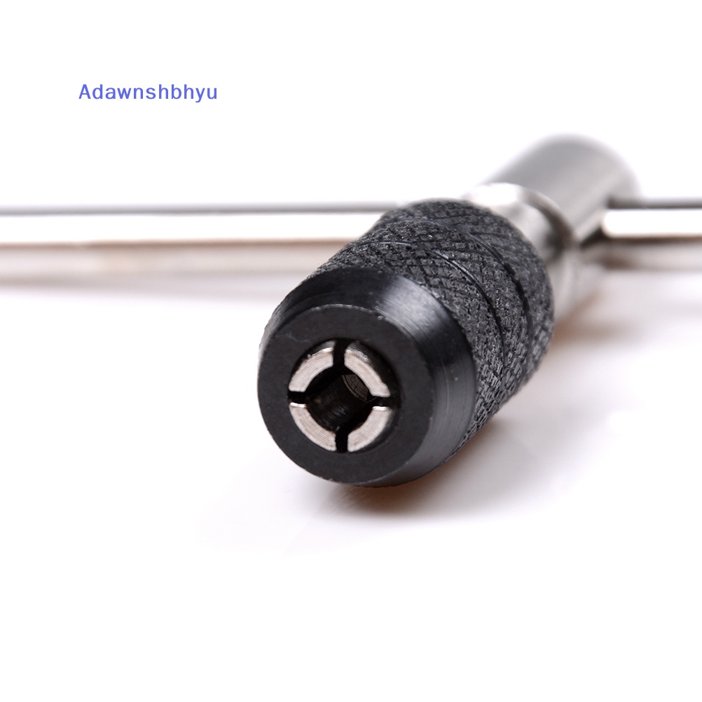 Adhyu T Type Hand Tap Wrench Sekrup Drat Taps Reamer M3-6 Screw Tap Holder Tools ID