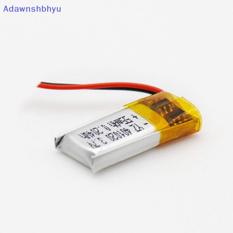 Adhyu 401020 Isi Ulang Lithium Polymer 55mAh 3.7V Untuk ID Mainan Headset Bluetooth