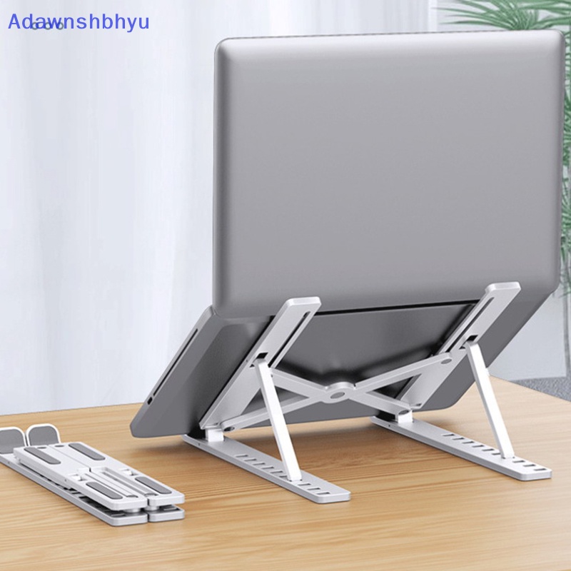 Adhyu Laptop Stand Portable Notebook Holder Adjustable Tablet Berventilasi Lipat ID