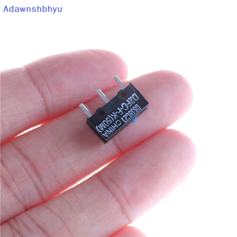Adhyu 5pcs OMRON Mouse Micro Swtich D2FC-F-K (50m) Tombol Mouse Dot Biru ID