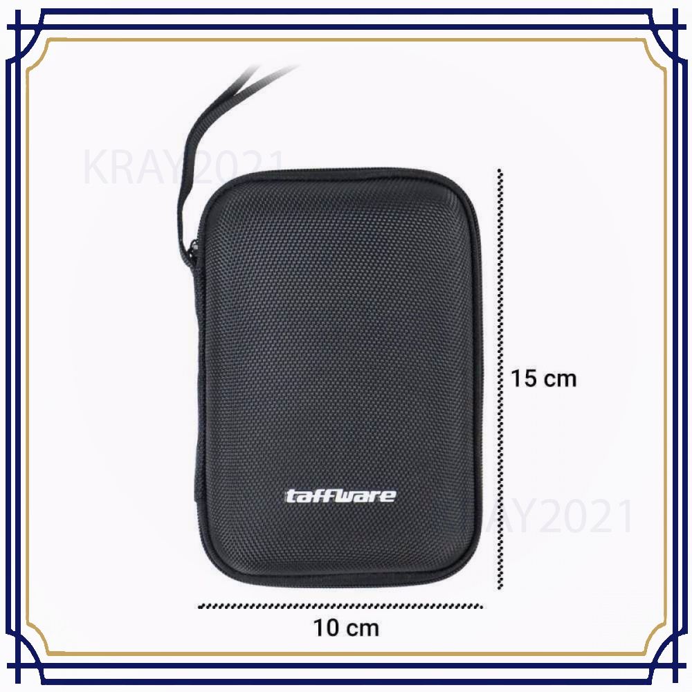 Taffware Kotak Penyimpanan HDD EVA Case 2.5 Inch Interlayer HD984