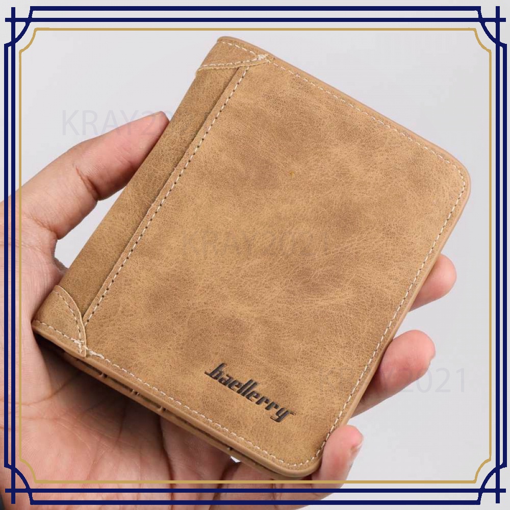 Dompet Kulit Pria Bahan Nubuck TS203