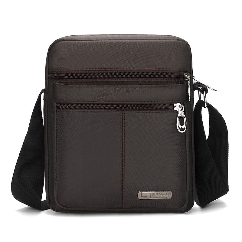 T4001 Tas selempang pria bahan kain oxford import berkualitas harga grosir bisa cod