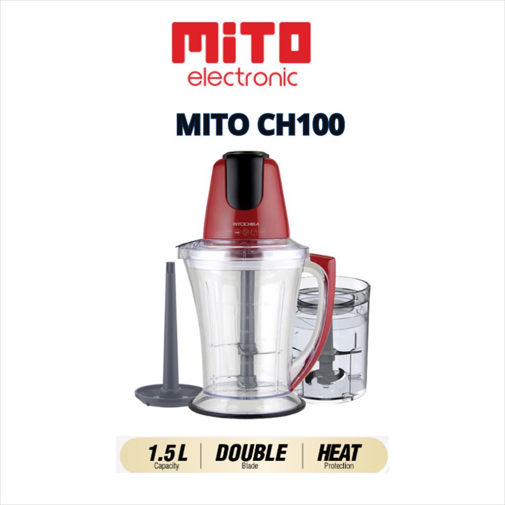 MITO Chopper Mitochiba CH 100 CH100 CH-100 1.5 Liter multifungsi Processor Blender Mitochiba