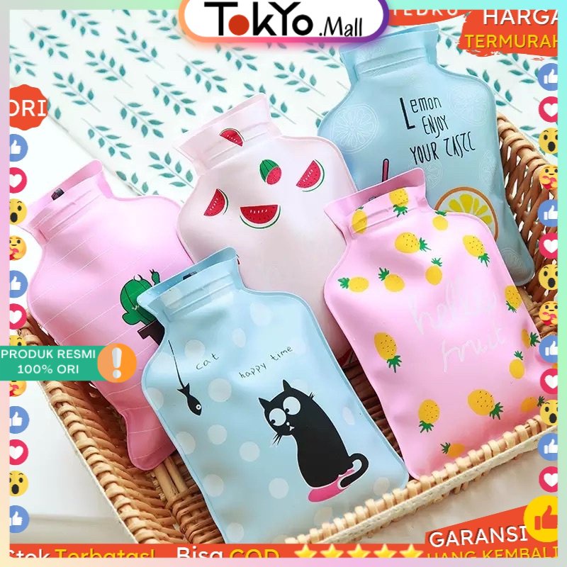 Water bag Kantong Alat kompres Air Kantung hot cold panas dingin motif lucu Bayi Balita Dewasa Menja