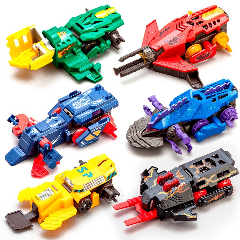 Break Go! Ga! East Dragon Team Battle Bot Vehicles Burst Chariot racing Launcher Mainan Kereta