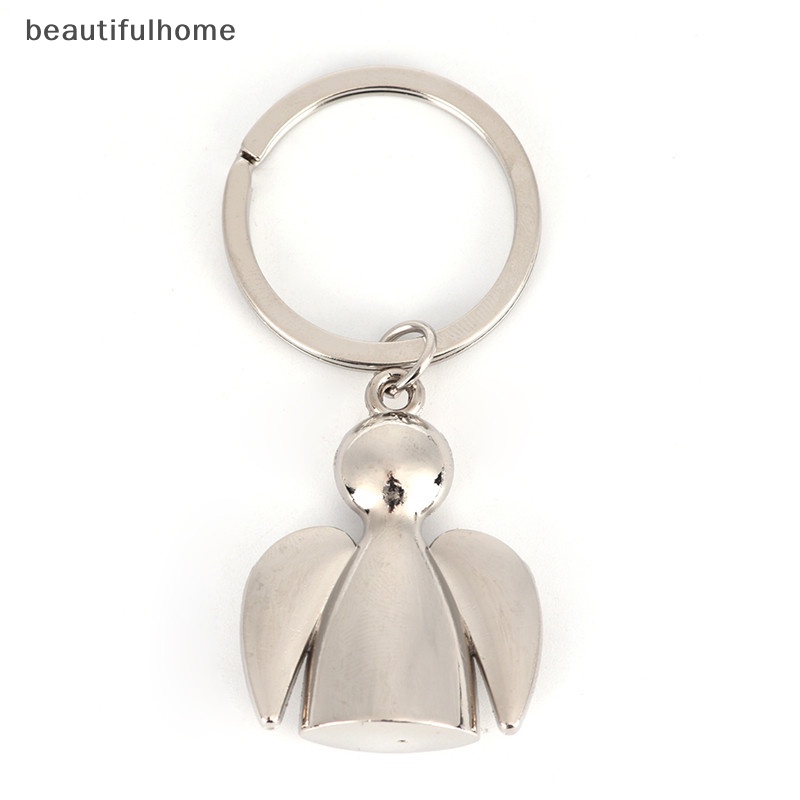 {beautifulhome} Boneka Gantungan Kunci lovely Angel keyrings Woman Bag Charm Car Key Rings Chain Exotic.