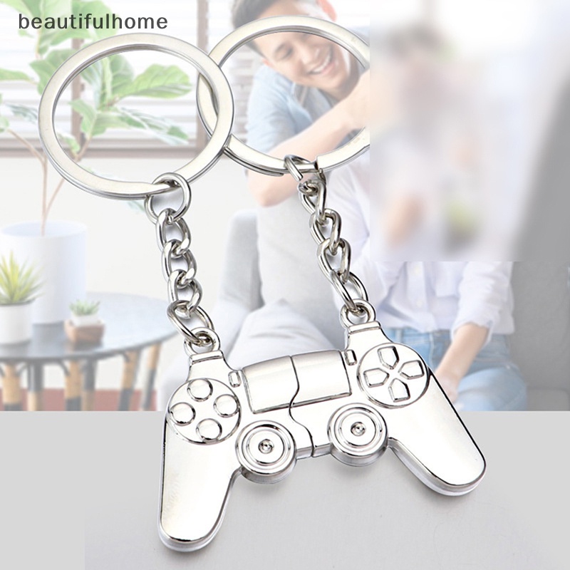 {beautifulhome} Game handle Couple Gantungan Kunci 2 Pcs Pribadi Gantungan Kunci Cinta Hadiah Perhiasan.