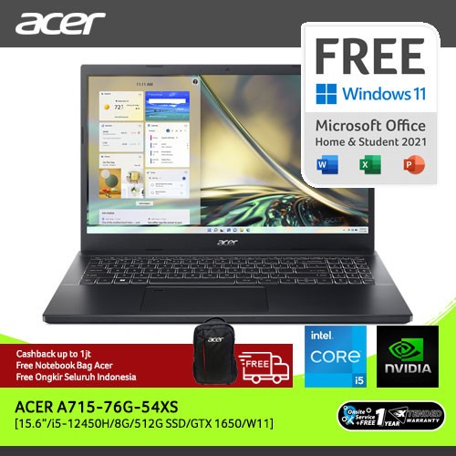 ACER ASPIRE 7 A715-76G-54XS 15.6
