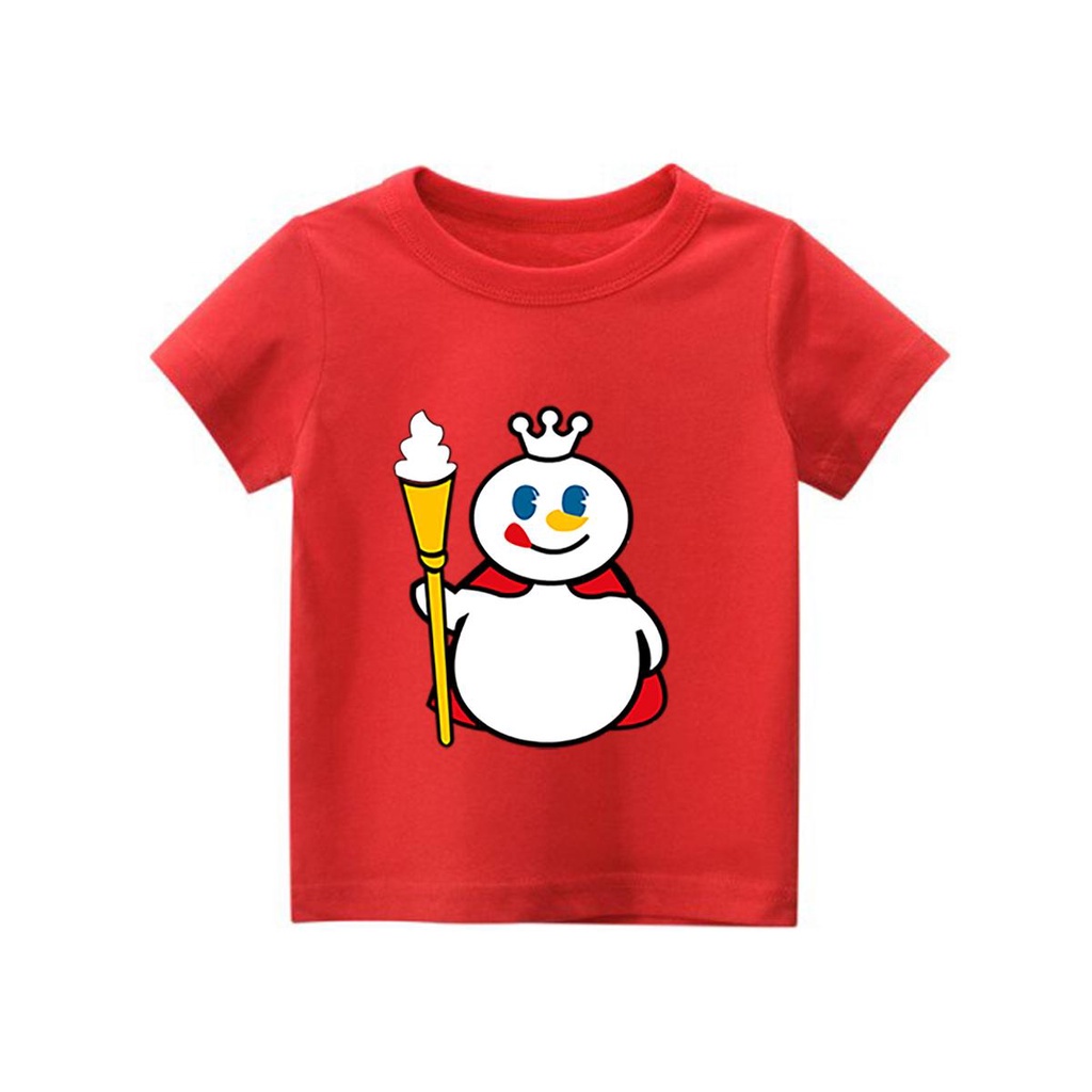 Promo Kaos anak King Mixue T-shirt kekinian cute