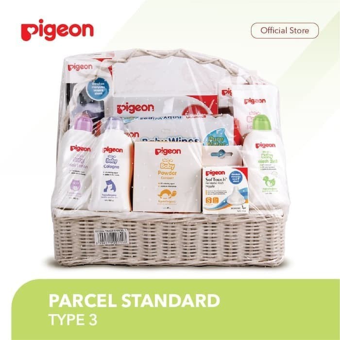 Pigeon Parcel Standard Type 3 Kado Untuk Bayi Hampers Gift Set