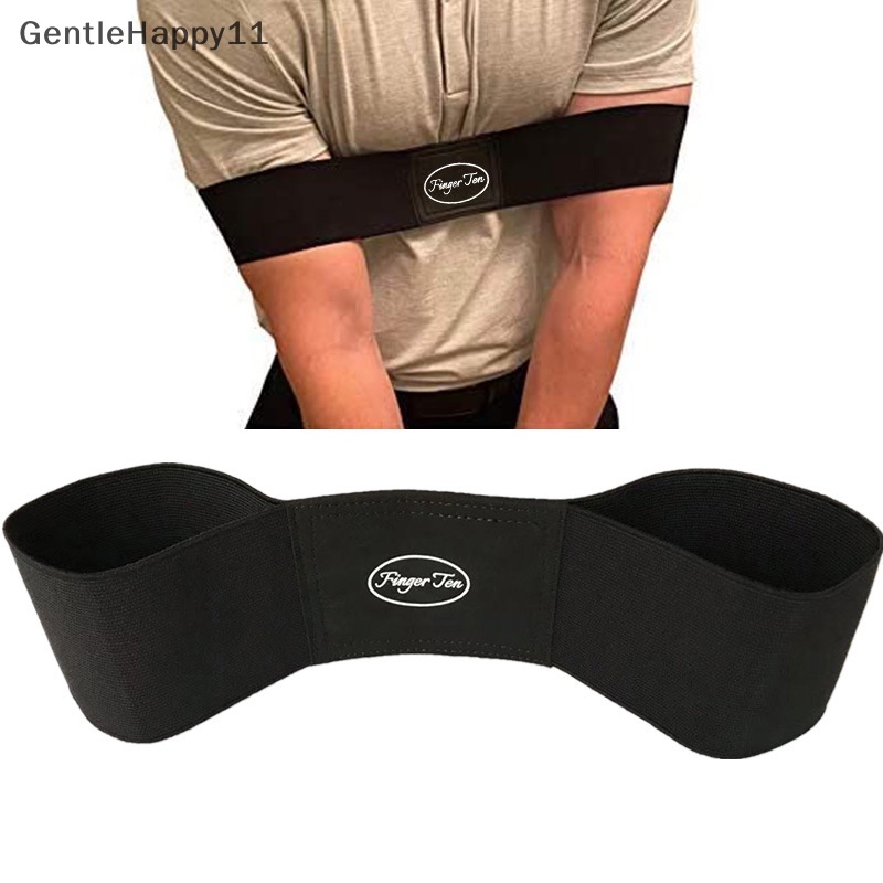 Gentlehappy Professional Elastic Golf Swing Trainer Arm Belt Alat Bantu Latihan Keselarasan Gerakan id