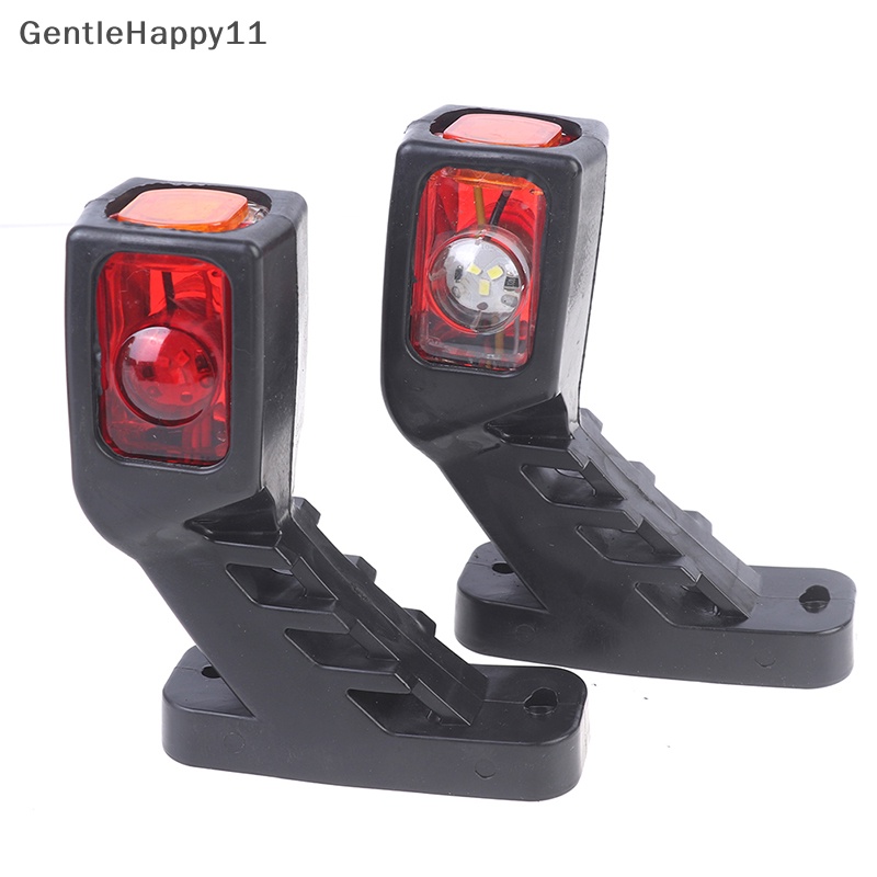 Gentlehappy 2x Lampu Led Side Marker Tangkai Garis Besar Lampu Indikator Truk Trailer12/24v id