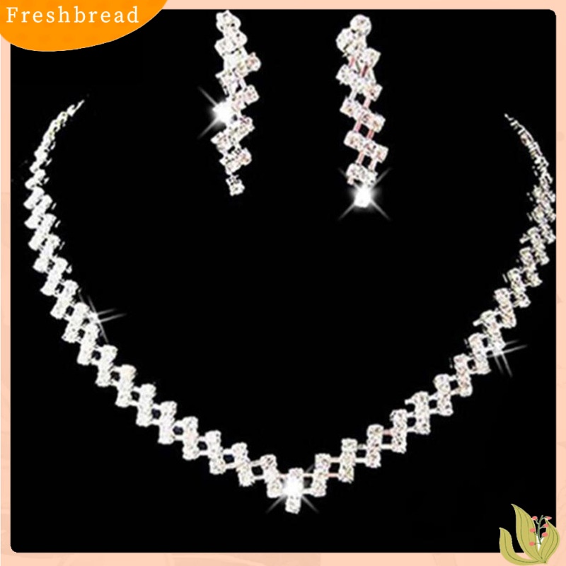 [FRA] Berlian Imitasi Set Rantai Bridal Chain Set Perhiasan