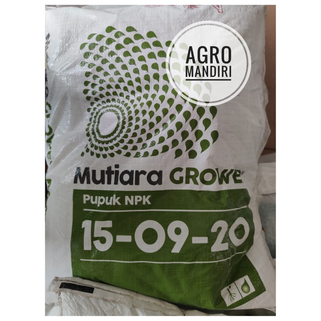 Pupuk NPK Mutiara Grower 15-09-20 50 Kg