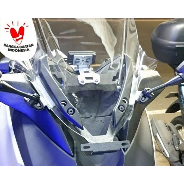 breket dudukan plat nomor NEW XMAX 2023
