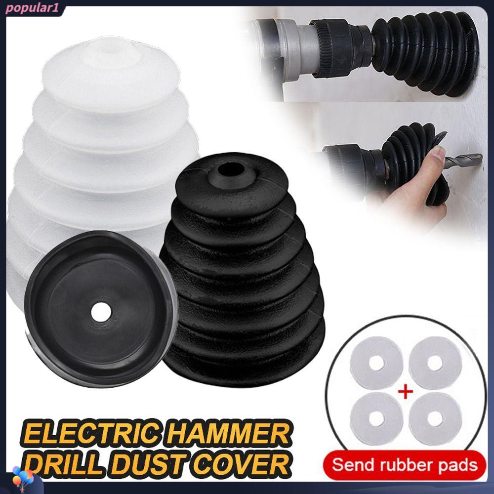 POPULAR Populer Penutup Debu Bor Listrik Awet Power Tool Aksesoris Perangkat Anti Debu Rubber Impact Hammer