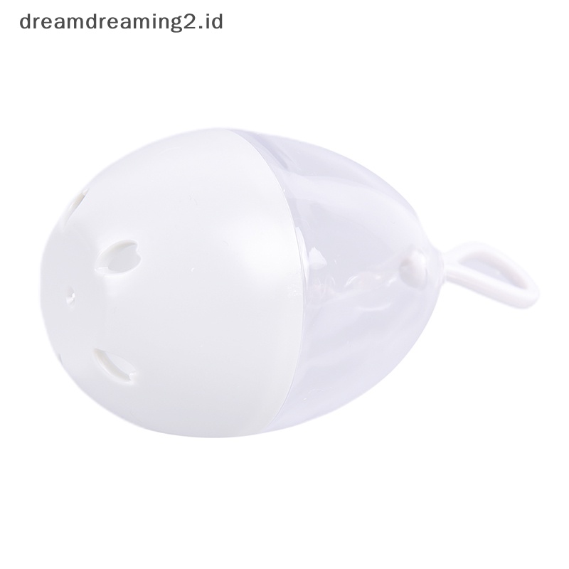 (drea) Beauty Kotak Penyimpanan Telur porous breathable anti Jamur travel makeup sponge box/