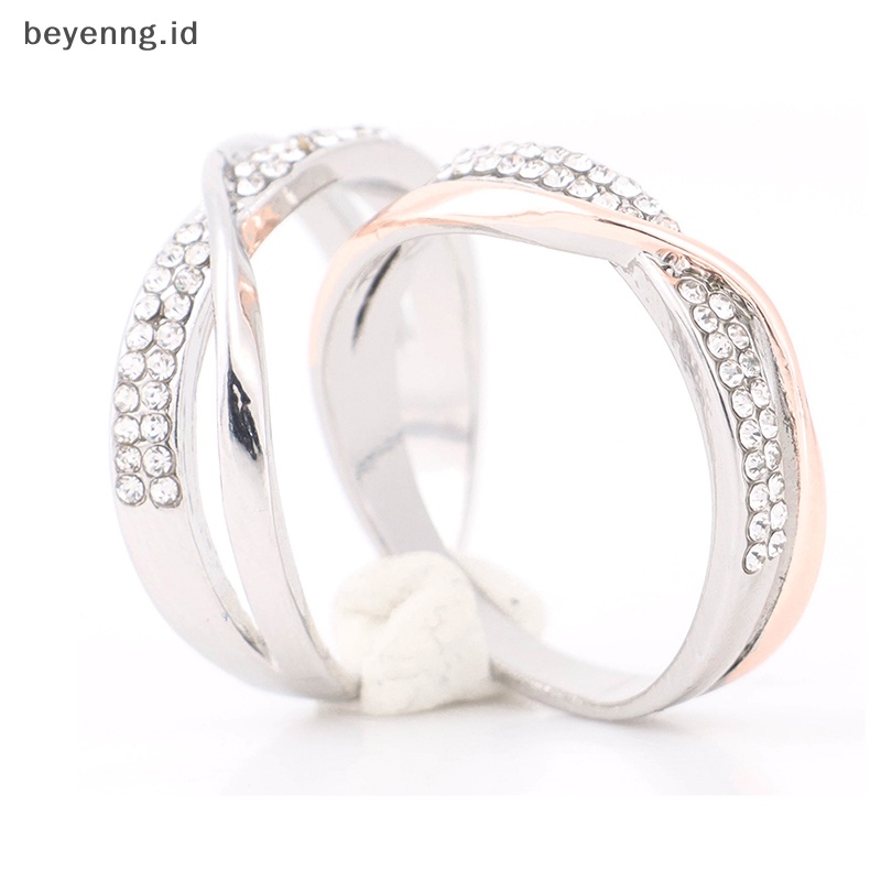 Beyen Cincin Kristal Berlian Imitasi Perhiasan Cincin Kesehatan ID