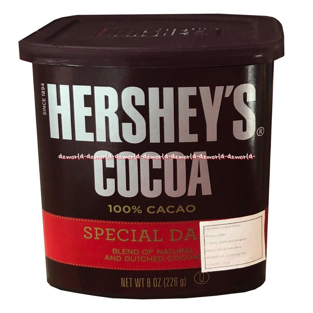 Hershey's Cocoa Special 226gr Dark Blend of Natural Cokelat Bubuk Hersey Cocoa Hersheys KoKoa Coklat