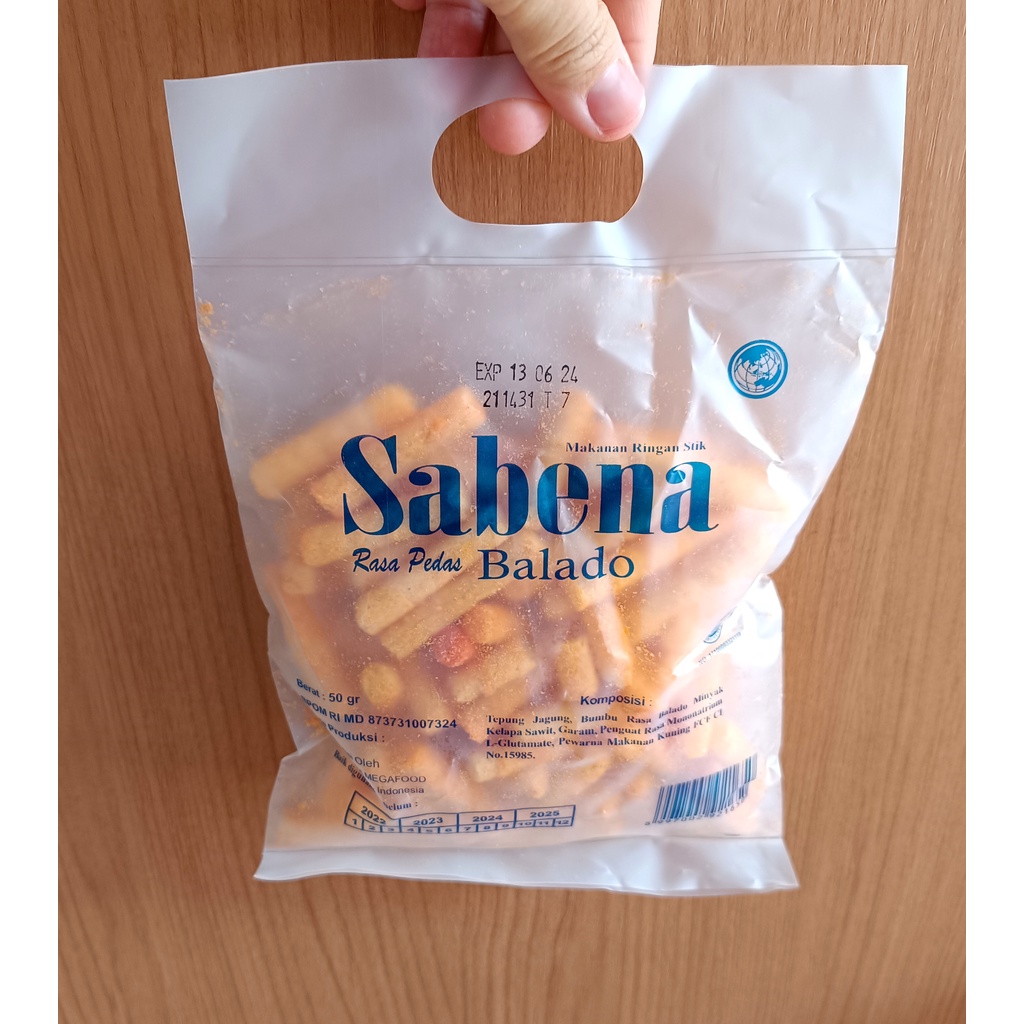 

Sabena Stick Balado Kemasan Mini 50gr