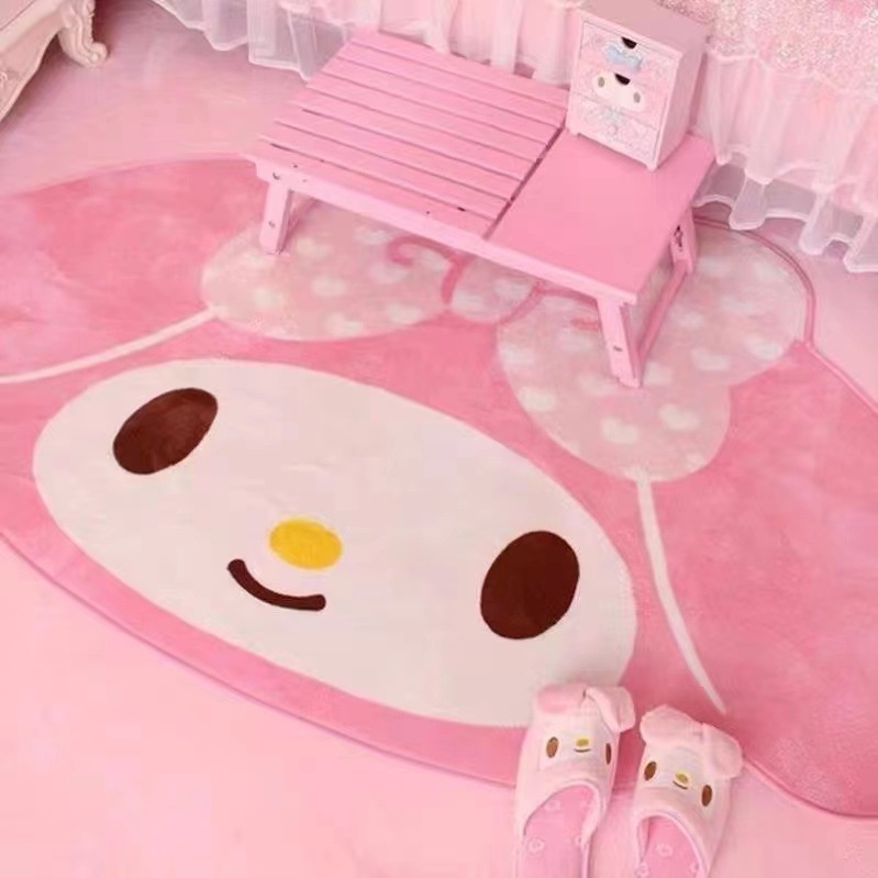 KESET TEBAL SANRIO BULU HALUS TEBAL PREMIUM ALAS KAKI CINNAMOROLL KUROMII MELODY