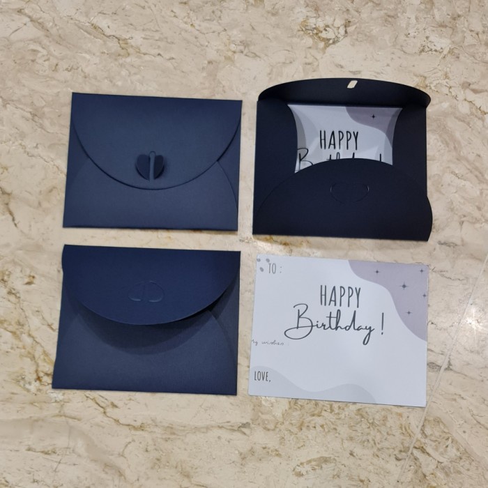 

[SC] HAPPY BIRTHDAY GREETING CARD / GIFT CARD / Kartu Ucapan 12 x 10 cm