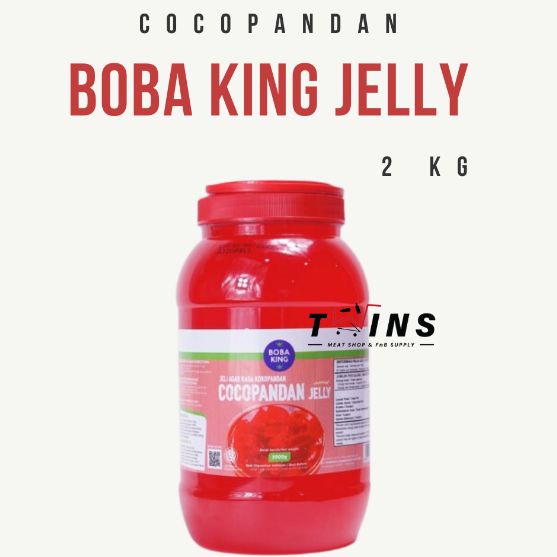 

BOBA KING COCOPANDAN JELLY 2 KG