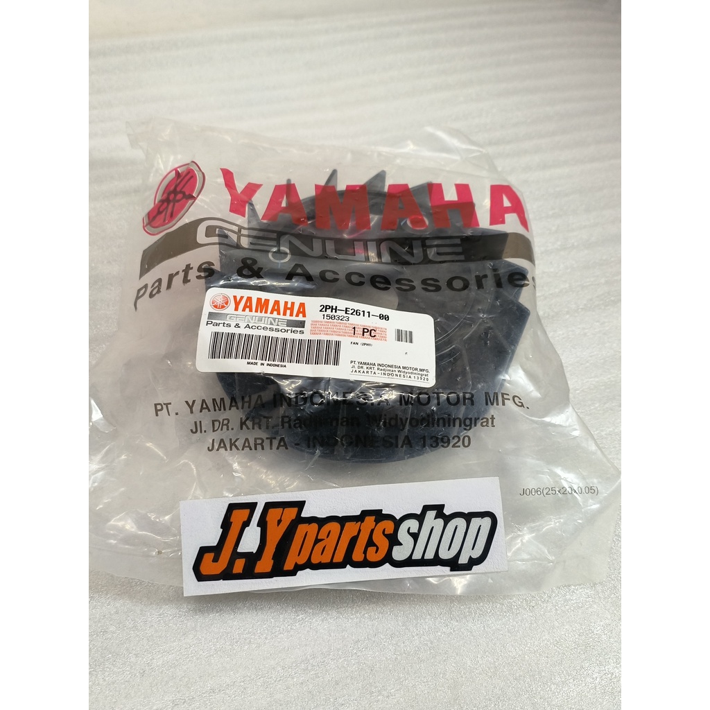 FAN KIPAS MESIN MIO M3 S Z SOUL GT 125 FINO XRIDE GEAR 125 FREEGO FREE GO FAZZIO ORIGINAL YGP 2PH-E2611-00